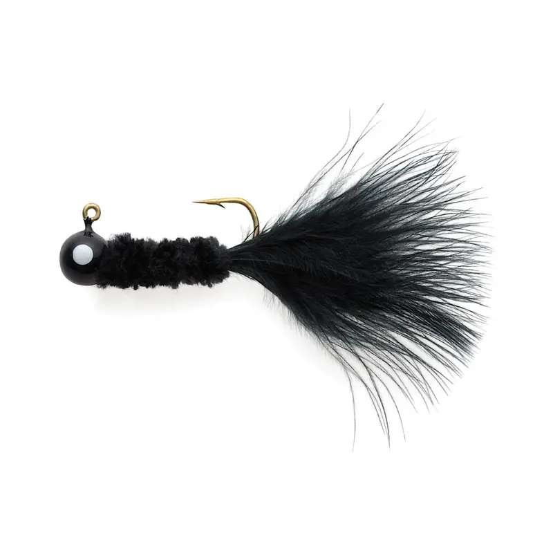 1/16 Oz Crappie Jig – Black Finishing 1