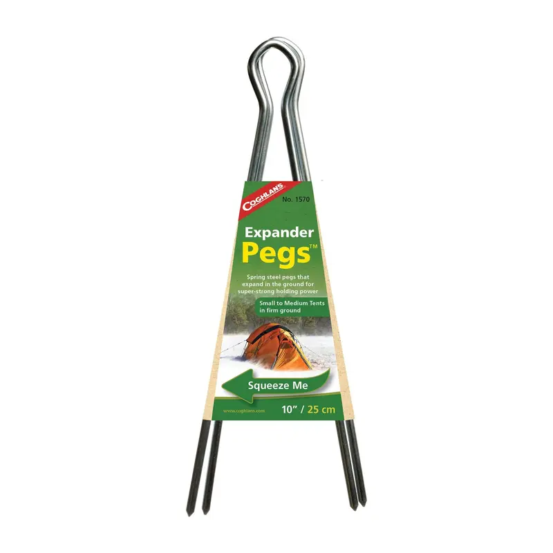 10-Inch Expandable Tent Peg Set – Pack Of Two 1