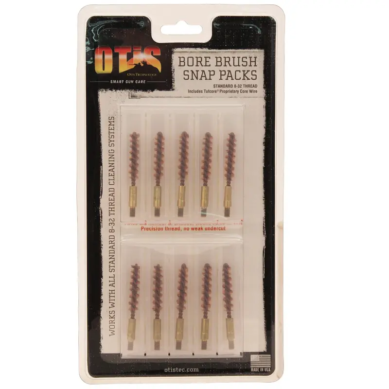 10-Pack Bronze Bore Brushes For .25 Caliber Rifles 1