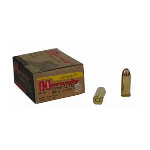 10Mm Auto 180-Grain Hornady Xtp Hollow Point Ammo – Box Of 20 1