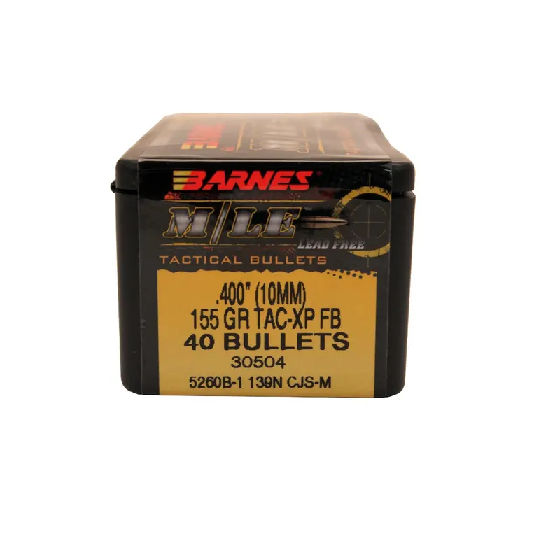 10Mm Auto Ammo – Tac-Xp 155-Grain Lead-Free Hollow Point (40 Ct) 1