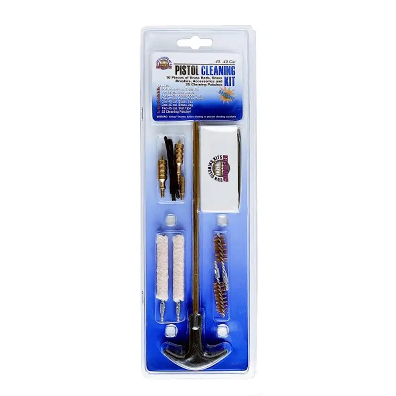 11-Piece Pistol Cleaning Kit For .40–.45 Caliber Handguns 1