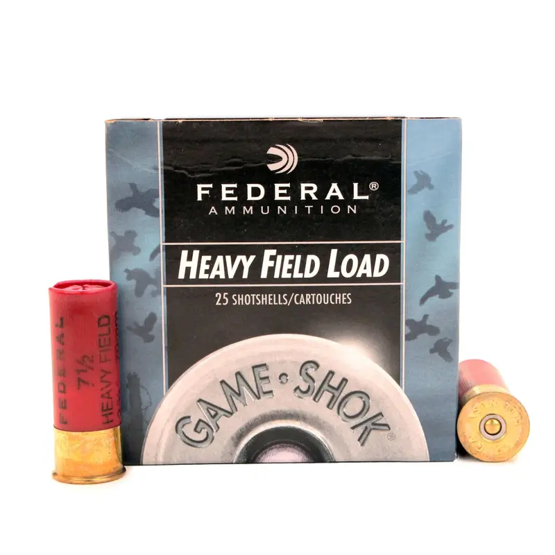 12-Gauge Game-Shok Heavy Field Load – 2¾" Shell, 1¼ Oz #7½ Lead Shot, Pack Of 25 1
