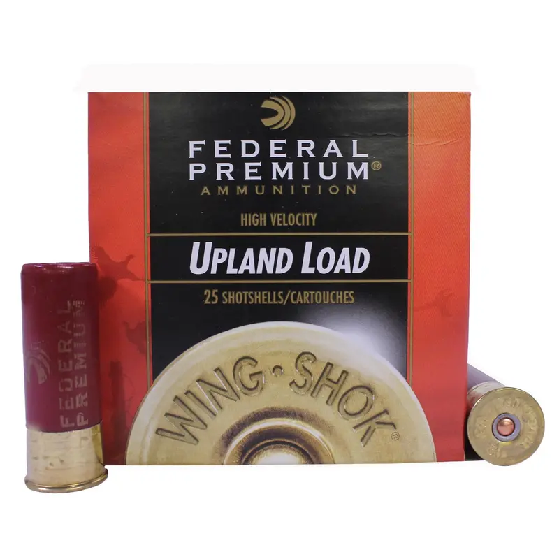 12-Gauge Premium Wing Shok Shotshell – 2¾", 1⅜ Oz #6 Lead Shot, High-Velocity Load (25-Pack) 1