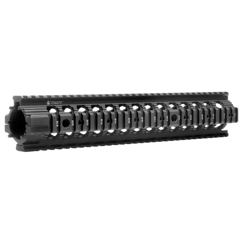 12-Inch Mrf-R Modular Battle Rail – Black Anodized 1