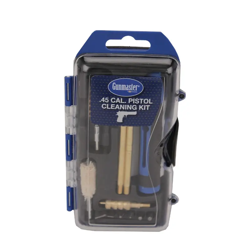 14-Piece Pistol Cleaning Kit With 6-Piece Screwdriver Set – Ideal For .44–.45 Caliber Handguns 1