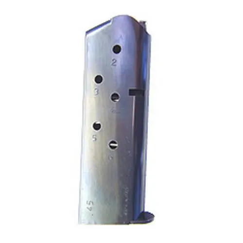 1911 Magazine – 6-Round Standard Capacity, Blued Finish 1