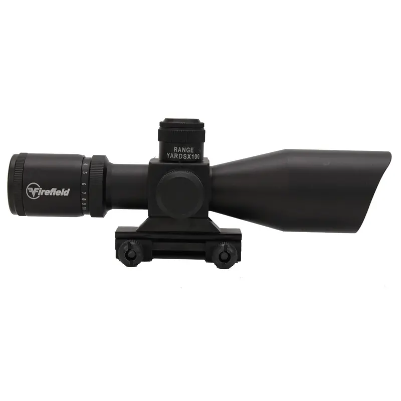 2.5–10×40 Tactical Riflescope With Integrated Red Laser 1