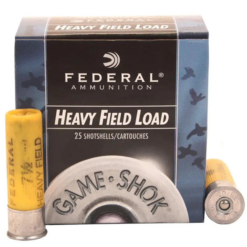 20 Gauge Game-Shok Heavy Field Shotshell – 2¾", 1 Oz #7½ Lead, 25-Pack 1