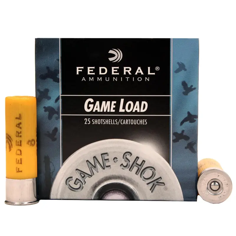 20-Gauge Game-Shok Target Loads — 2.75", 7/8 Oz, #8 Lead Shot (25-Round Box) 1