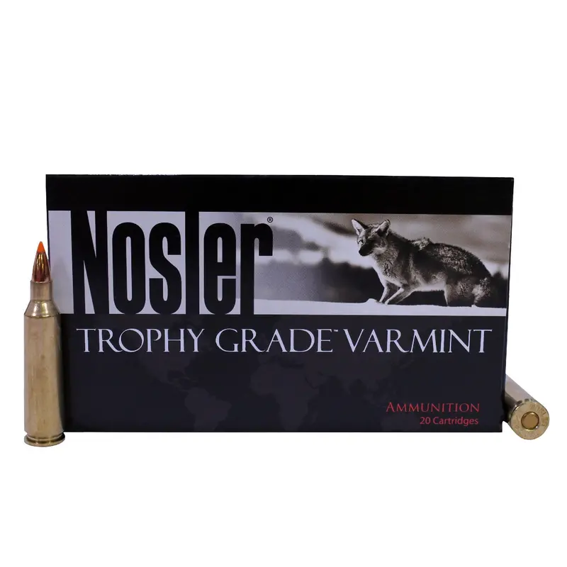 22-250 Remington Ammo – Trophy Grade, 55-Grain Ballistic Tip Varmint, 20-Round Box 1