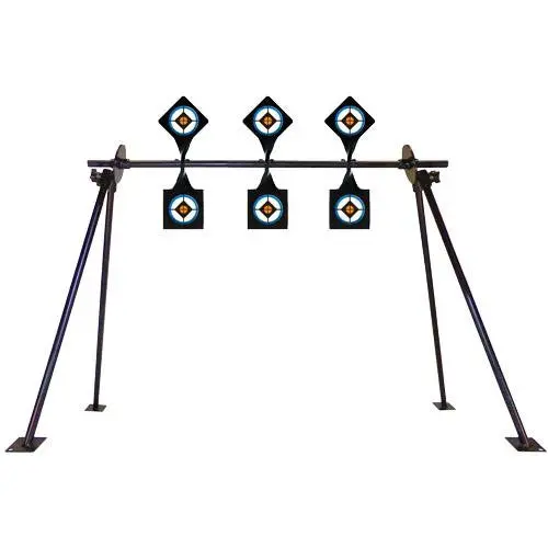 .22-Caliber Spinner Targets – 3-Piece Set On Adjustable Stand 1
