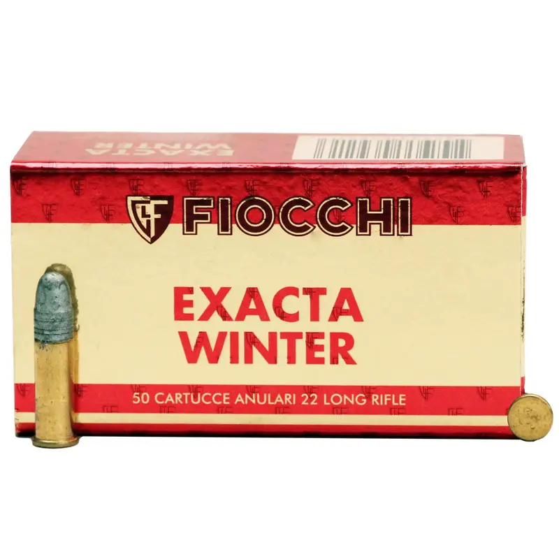 22 Long Rifle Ammo — 40-Grain Exacta Winter Super Match Target Rounds (50-Round Box) 1