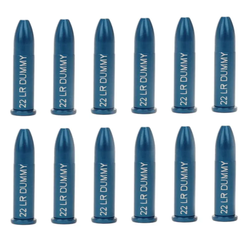 22 Long Rifle Dummy Rounds – Non-Firing Training Cartridges, 12-Pack 1