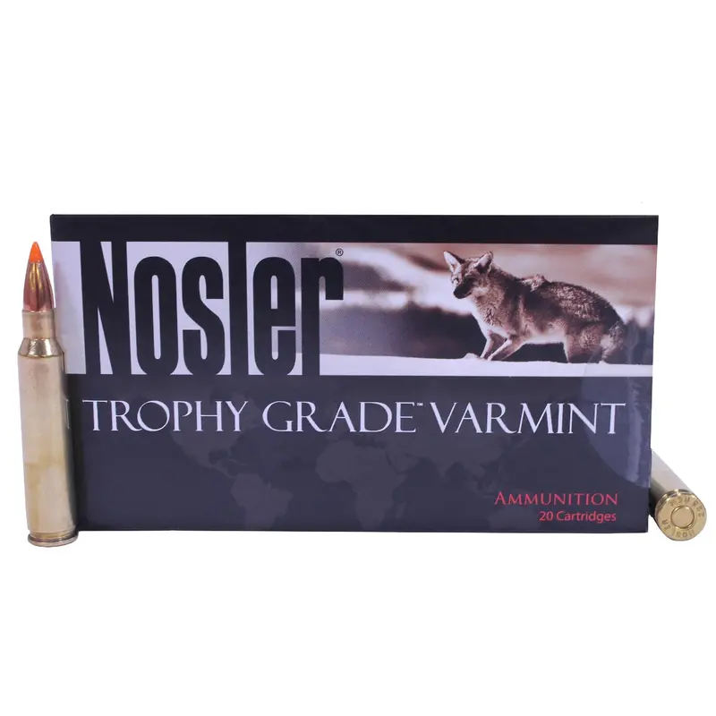 223 Remington Ammo – Trophy Grade, 40-Grain Ballistic Tip Varmint, 20-Round Box 1