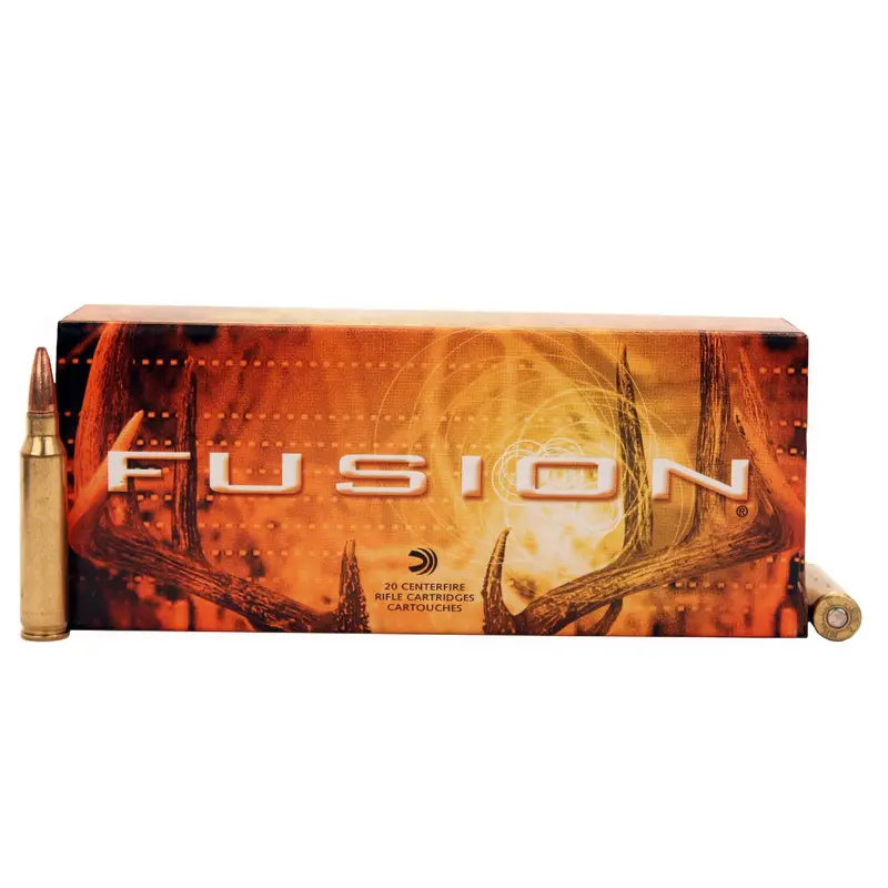 .223 Remington Ammunition – Fusion Line, 62 Grain Spitzer Boat Tail, Box Of 20 1