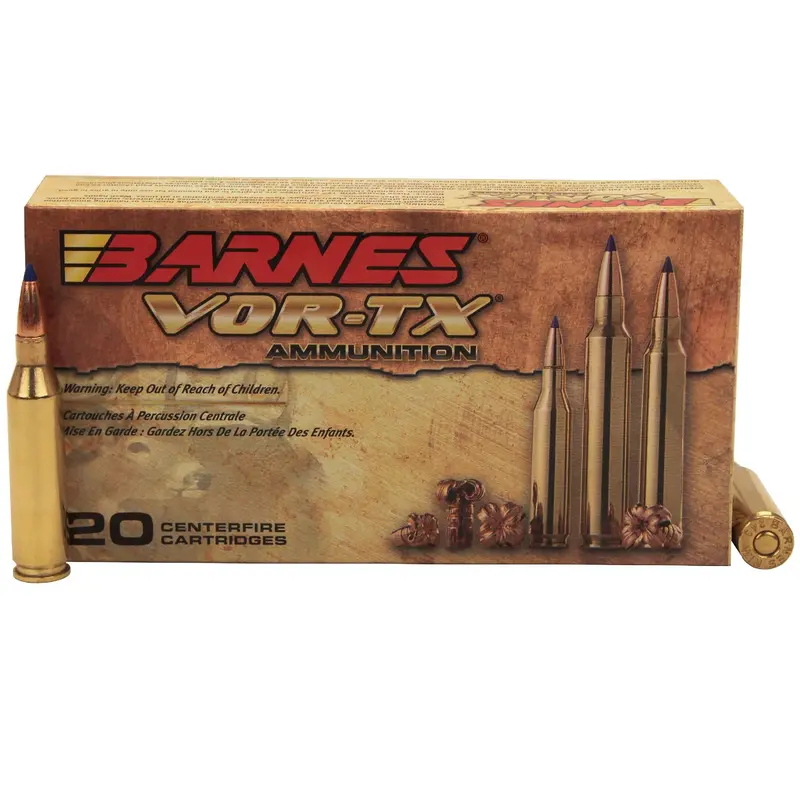 .243 Winchester Vor-Tx Ammo – 80-Grain Tipped Triple-Shock X Bt, 20-Round Box 1