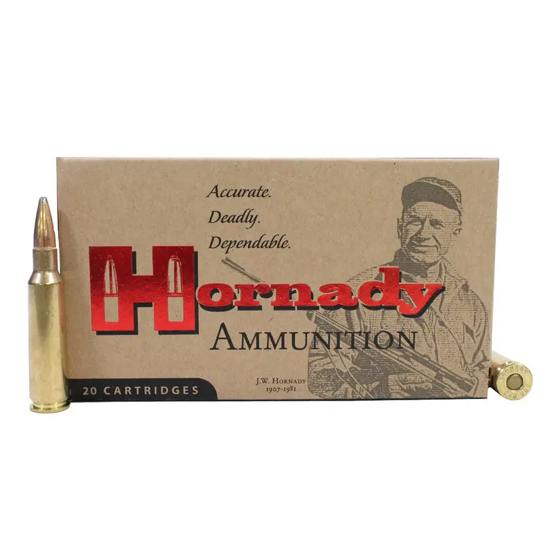 .250 Savage Custom Ammunition – 100-Grain Interlock Spire Point, 20-Round Box 1