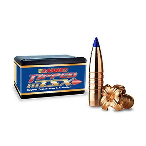 270 Caliber Tipped Triple-Shock X Bullets – 130 Grain, Boat Tail, Lead-Free (50-Pack) 1