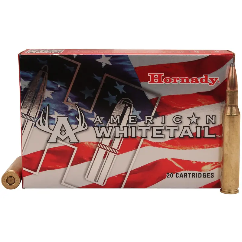270 Winchester Ammo – American Whitetail, 140 Grain Interlock Spire Point, 20-Round Box 1