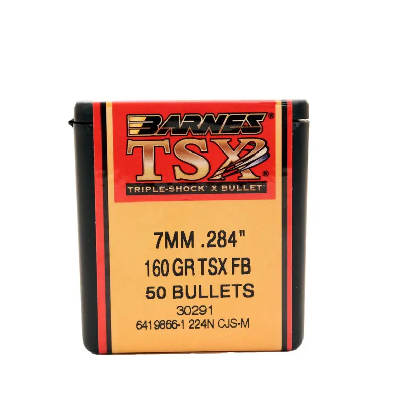 .284 Winchester 160-Grain Triple-Shock X Hollow Point Flat Base Ammo – Lead-Free, Pack Of 50 1