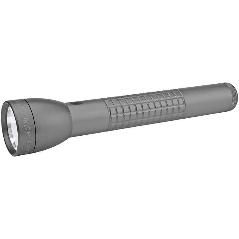 3-Cell D-Size Led Flashlight – Urban Gray Display Box Packaging 1