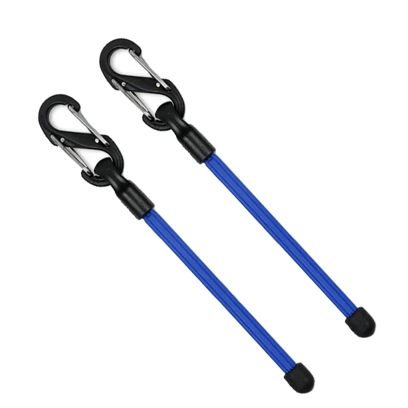 3-Inch Clippable Twist Tie With Integrated Clip – Blue (2-Pack) 1