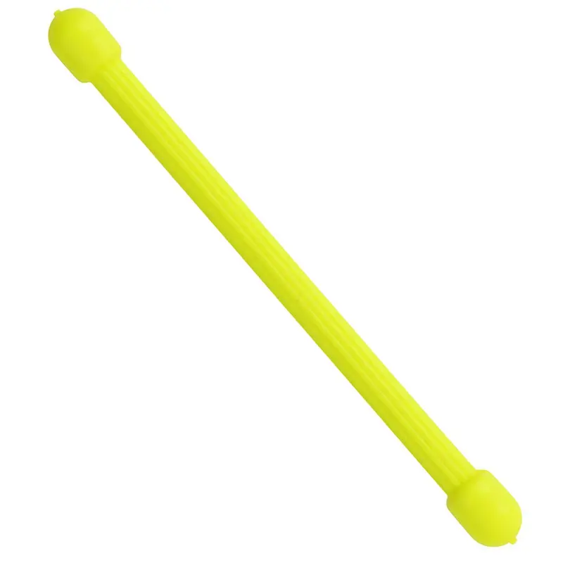 3-Inch Compact Twist Tie – Neon Yellow (4-Pack) 1