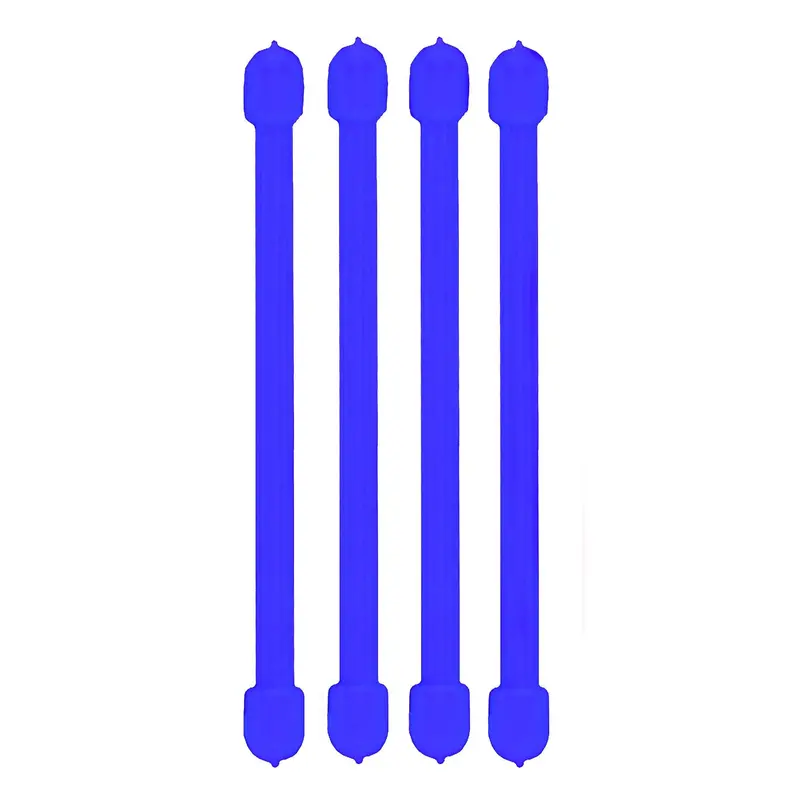 3-Inch Gear Tie Fastener – Navy Blue (Pack Of 4) 1