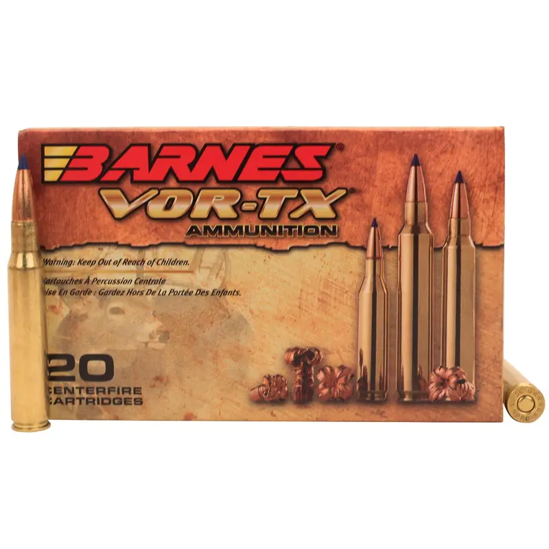 .30-06 Springfield Vor-Tx Ammo – 168 Grain Tipped Triple-Shock X Bt (Lead-Free), 20-Round Box 1