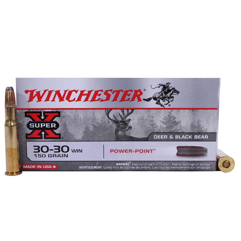 30-30 Winchester - Super-X, 150 Grains, Power-Point, Per 20 1