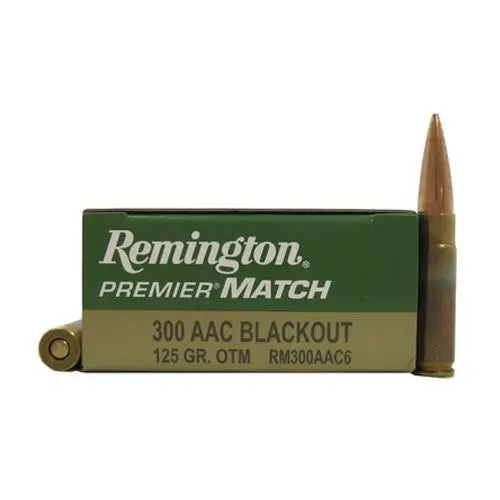 300 Aac Blackout Ammunition – 125-Grain Open Tip Match – 20-Round Box 1