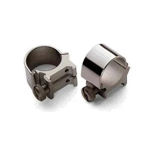30Mm Low-Profile Detachable Top-Mount Scope Rings – Matte Black Aluminum 1