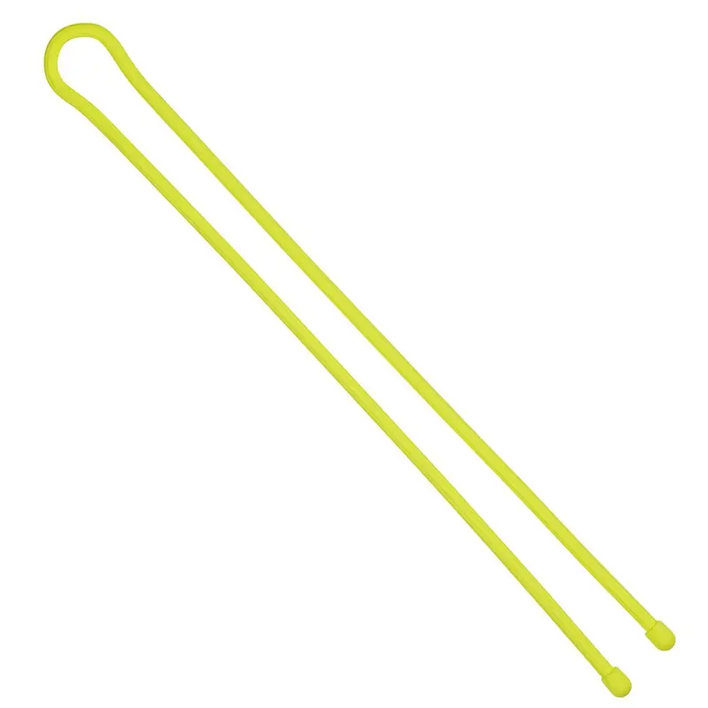 32-Inch Adjustable Twist Tie – Neon Yellow (2-Pack) 1