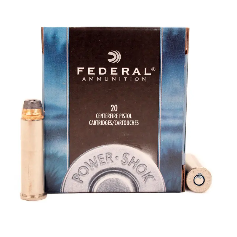 357 Magnum Hunting Ammo – 180-Grain Remington Power-Shok Hollow Point (20-Pack) 1