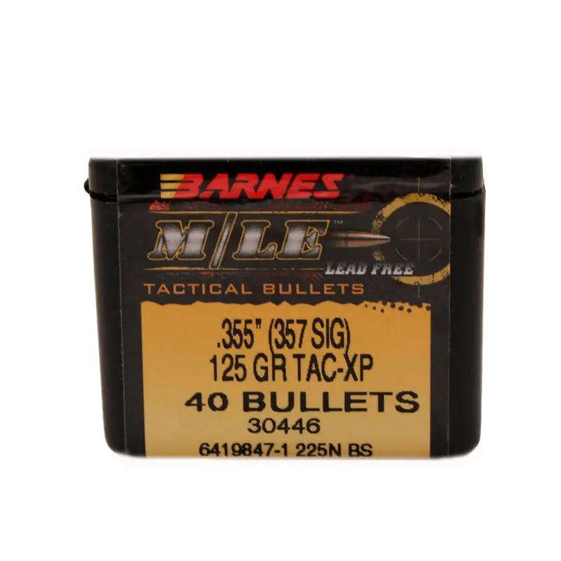 357 Sig Ammo – Tac-Xp 125-Grain Lead-Free Hollow Point (40 Ct) 1