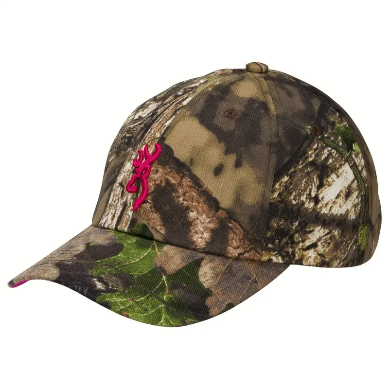 3D Buckmark Low-Profile Camo Cap – Mossy Oak Break-Up Pattern 1