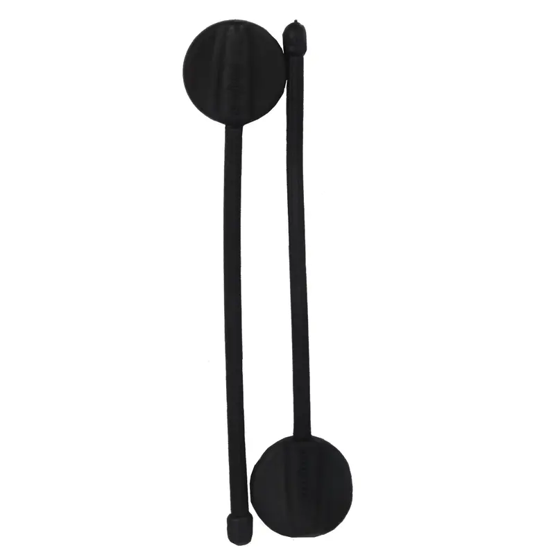 4-Inch Hanging Twist Tie – Matte Black Gear Tie 1