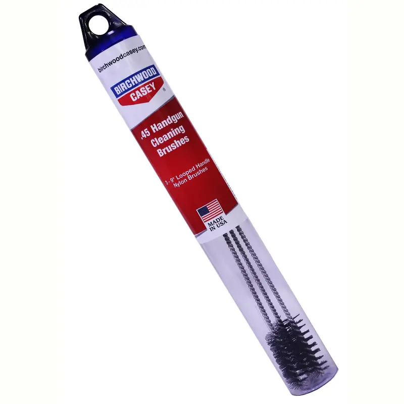 45-Caliber Looped Handgun Cleaning Brush Set (3-Pack) 1