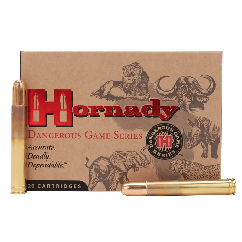 458 Lott Ammo – 500-Grain Full Metal Jacket Round Nose, Box Of 20 1