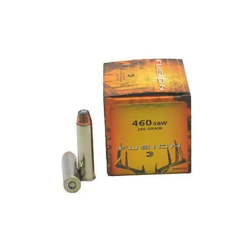 .460 Smith & Wesson Ammunition – Fusion Line, 260 Grain Jacketed Hollow Point, Box Of 20 1