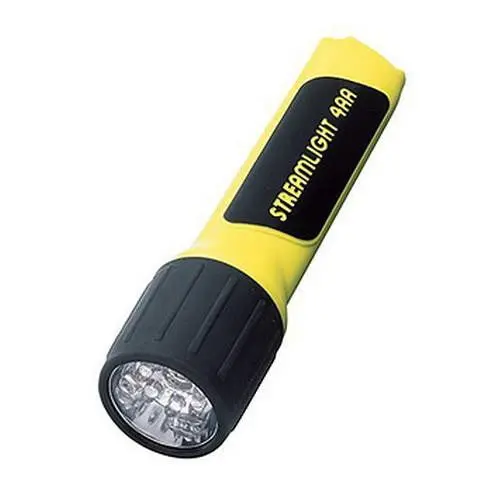 4Aa Led Flashlight With Alkaline Batteries – Yellow 1