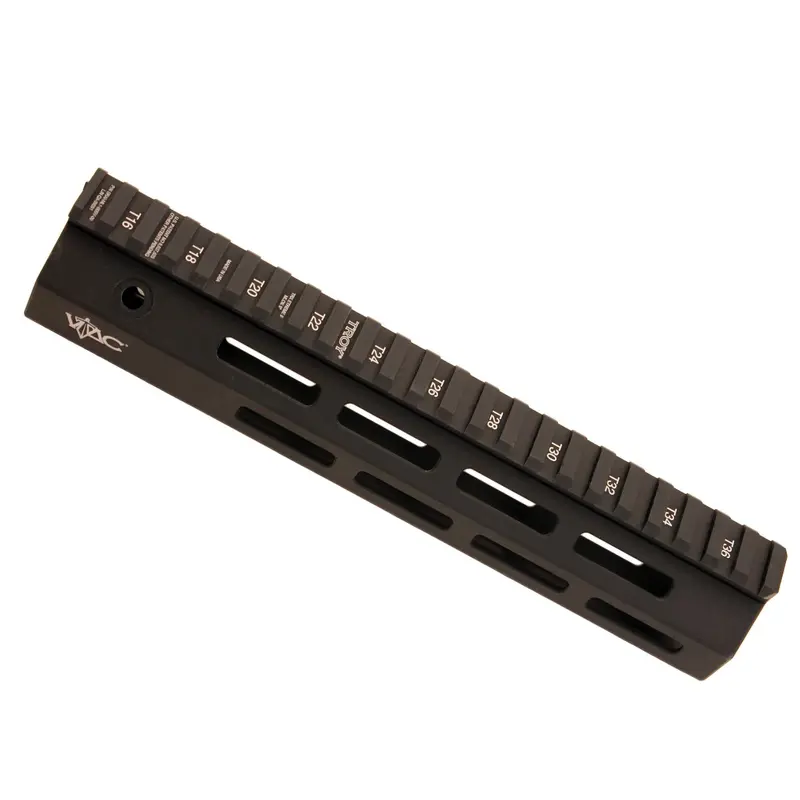 5.56 Nato M-Lok Aluminum Rail – 9-Inch With Vtac Logo, Matte Black 1