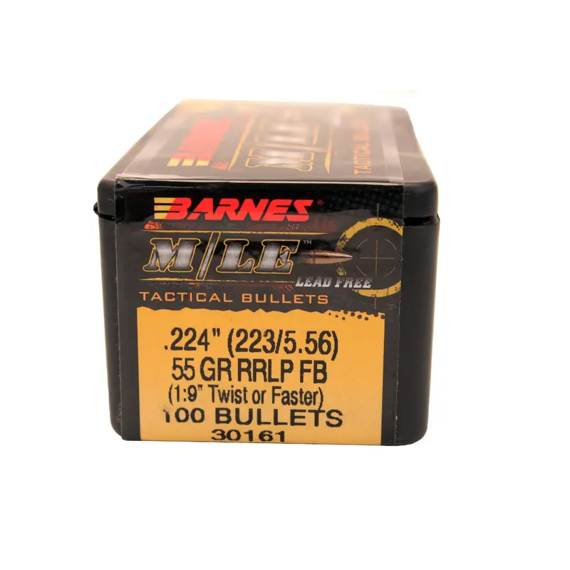 5.56Mm (.223 Caliber) Rrlp Frangible Bullets – 55-Grain Flat Base, Lead-Free, 100-Pack 1