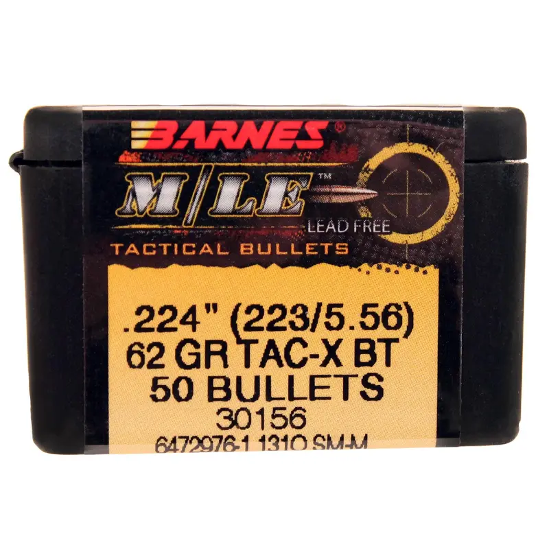 5.56Mm (.223 Caliber) Tac-X Bullets – 62-Grain Hpbt, Lead-Free, 50-Pack 1
