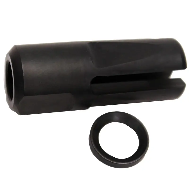 5.56Mm 3-Prong Flash Hider With Suppressor Mount – Black 1
