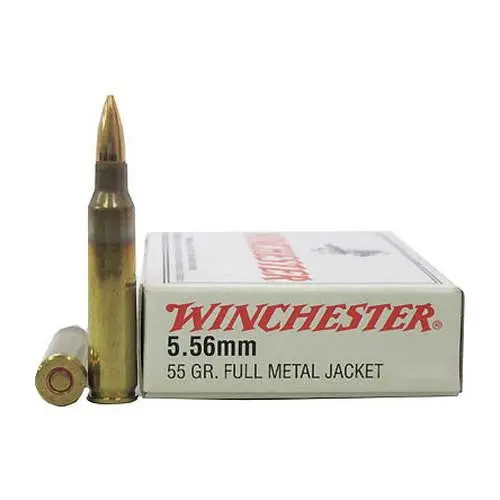 5.56×45Mm Nato Ammo – 55-Grain Full Metal Jacket, Pack Of 20 (Usa Made) 1