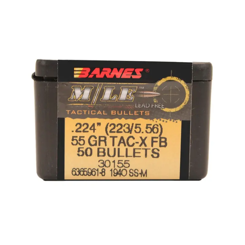 5.56×45Mm Nato Ammo – Tac-X 55-Grain Lead-Free Hollow Point, Flat Base (50 Ct) 1