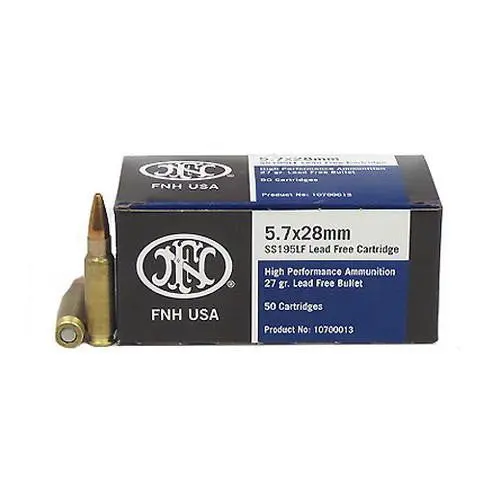 5.7X28Mm Ss195 Ammunition – Lead-Free, Box Of 50 1