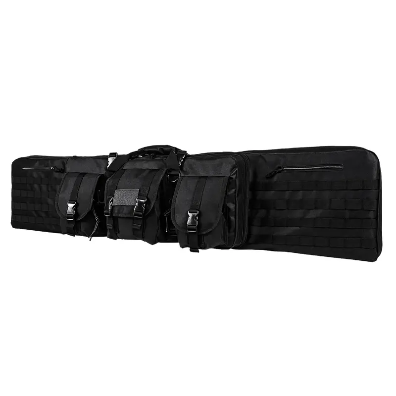 55-Inch Double Carbine Transport Case – Black 1